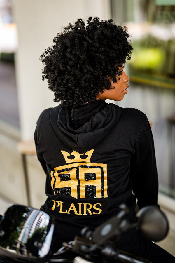 Plairs Gold Bling Logo Sweatsuit Set Unisex